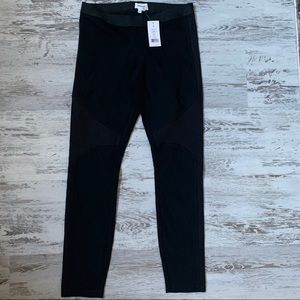 Helmut Lang Black Leggings / Riding Pants. NWT